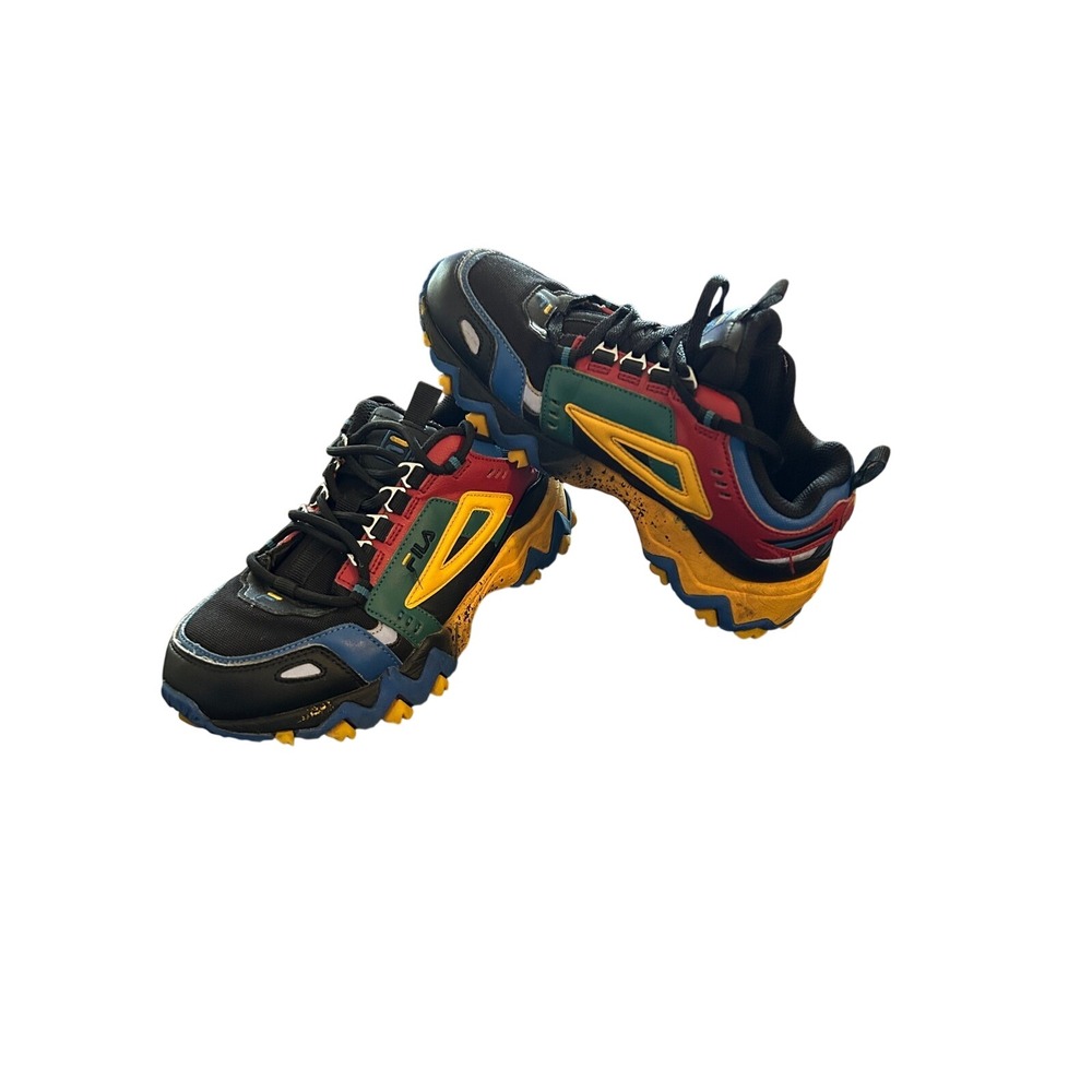 Fila Kids Shoes Chunky Sneakers Color Block Size 4 US Youth‎